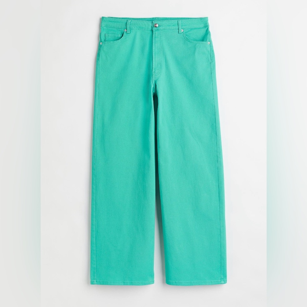 H&M cotton twill pants